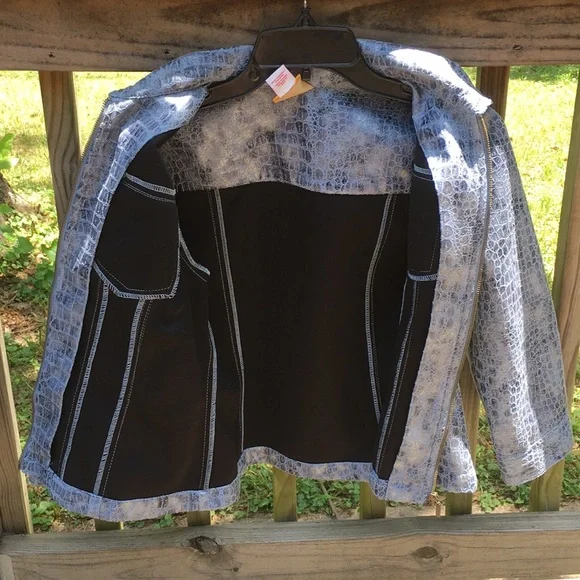 Ruby Rd Snakeskin Jacket - Picture 11 of 12